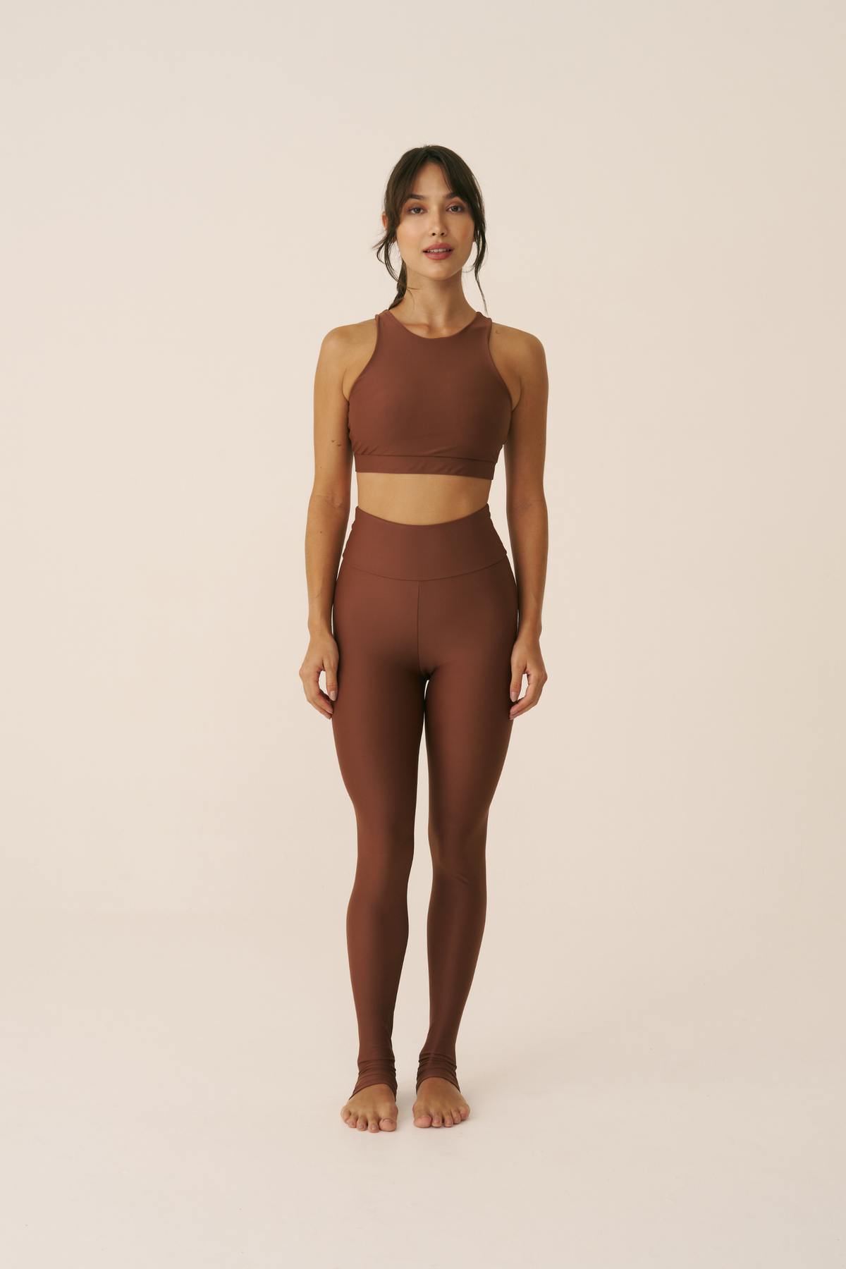Legging Slim Contour Cocoa