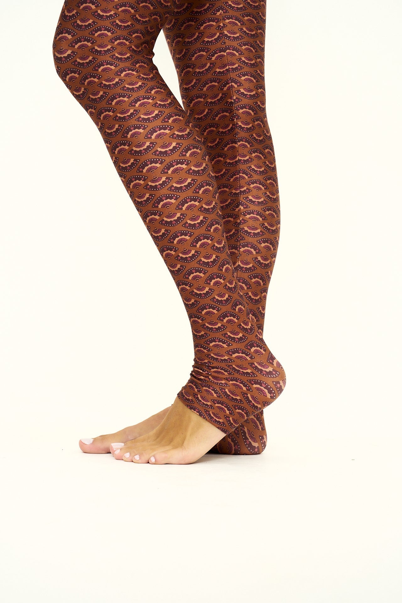 Legging Slim Brisa Marrom