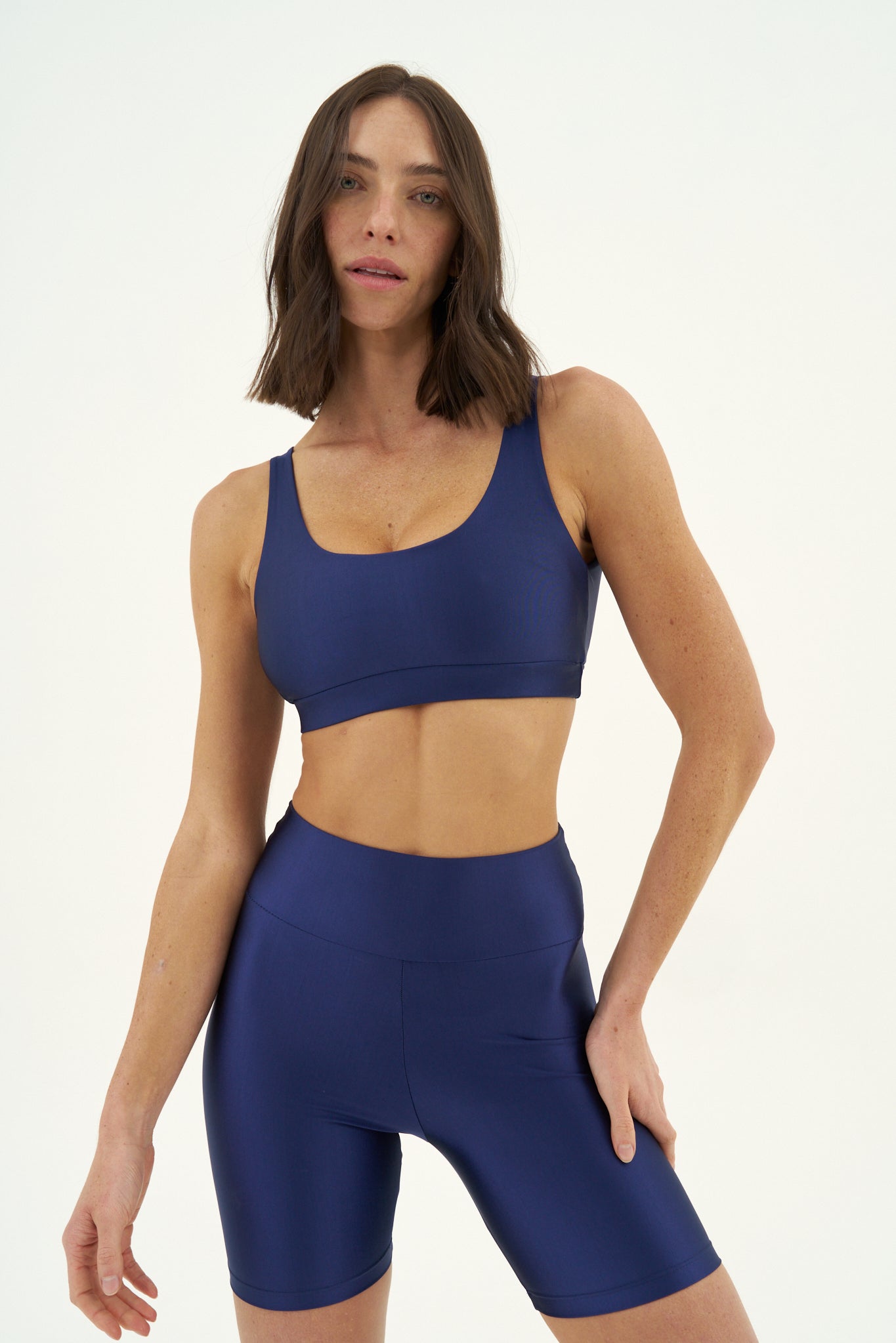 Top Duas Alças Deep Blue