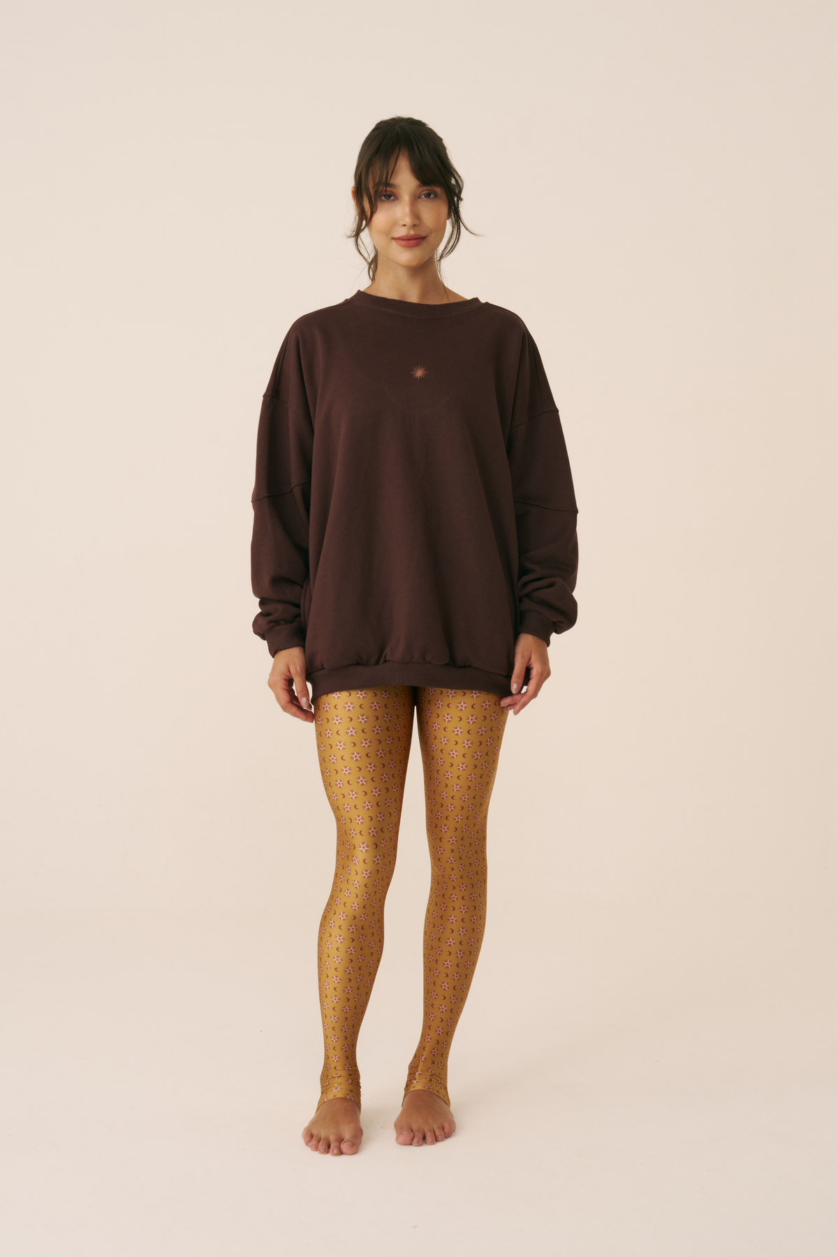 Moletom - Sweatshirt True Living Cocoa
