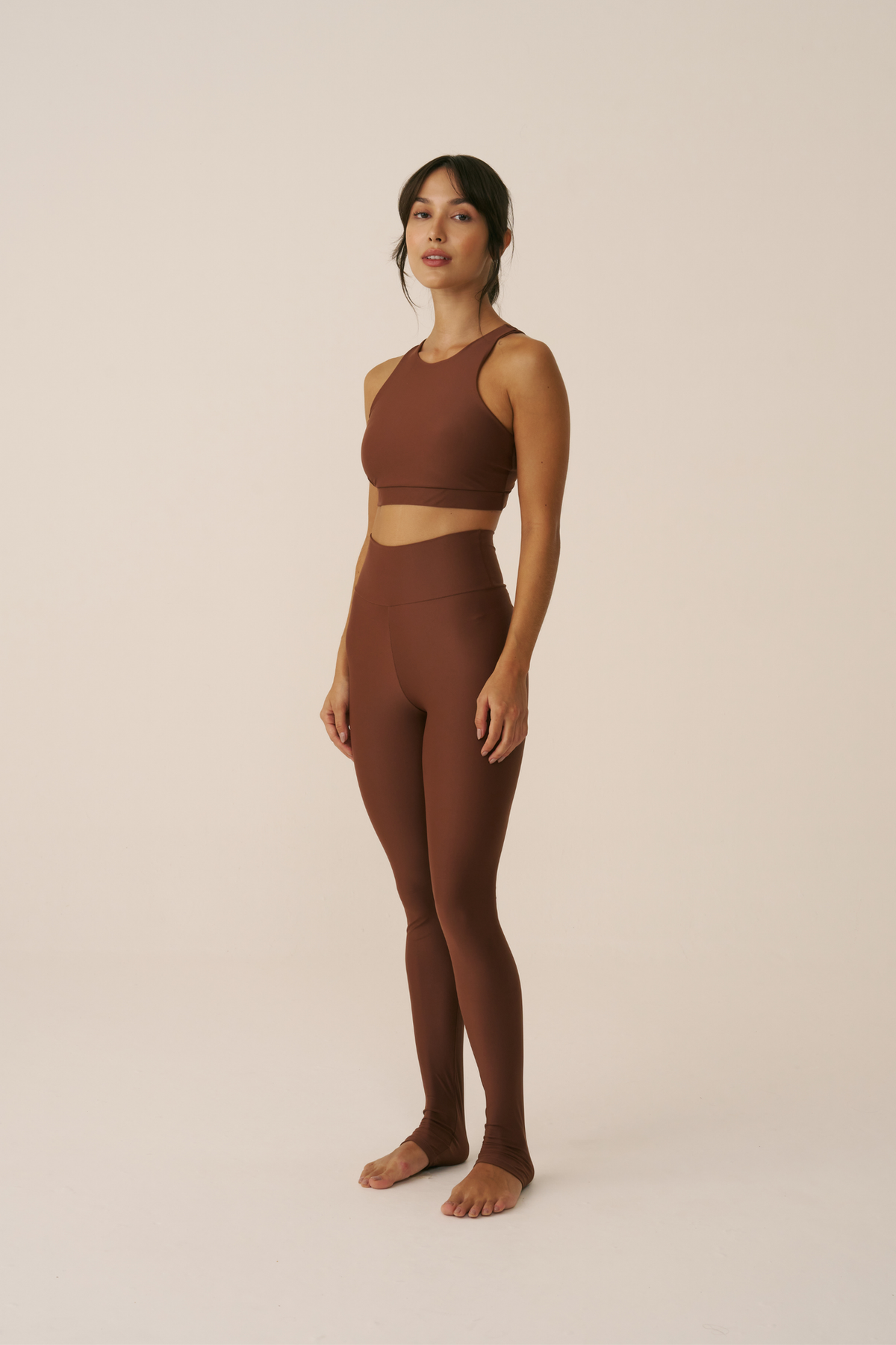 Legging Slim Contour Cocoa