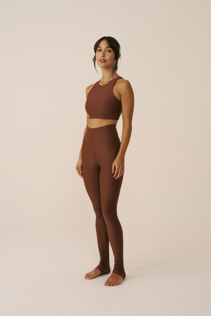 Legging Slim Contour Cocoa