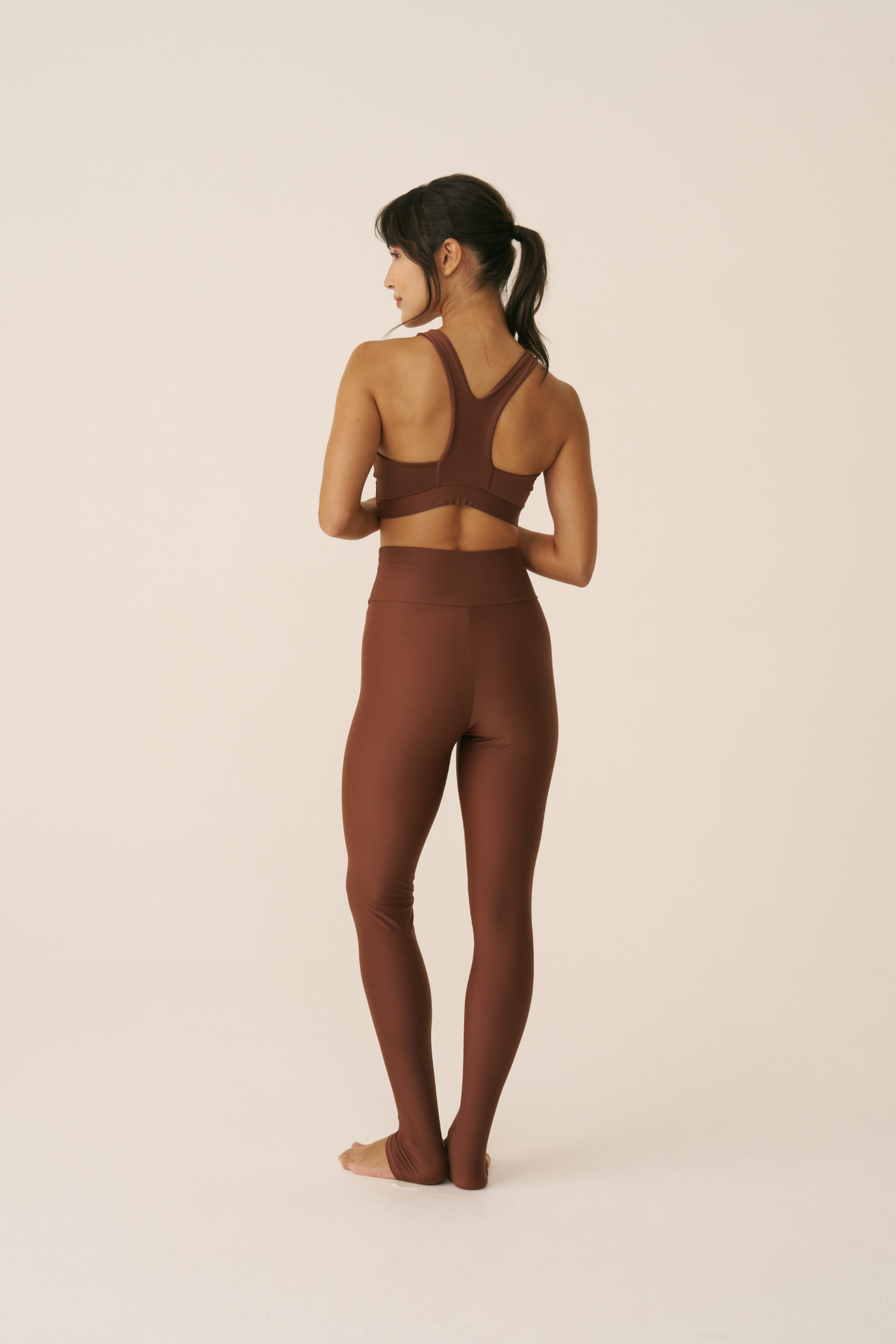 Legging Slim Contour Cocoa