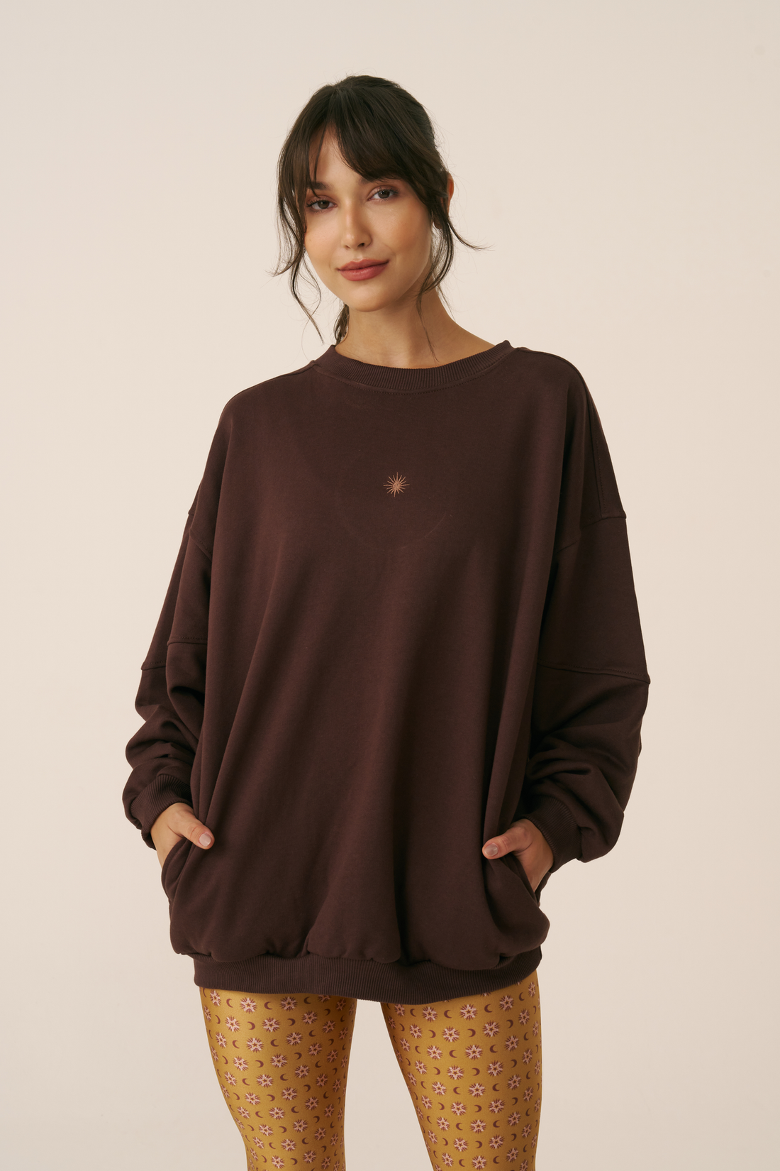 Moletom - Sweatshirt True Living Cocoa