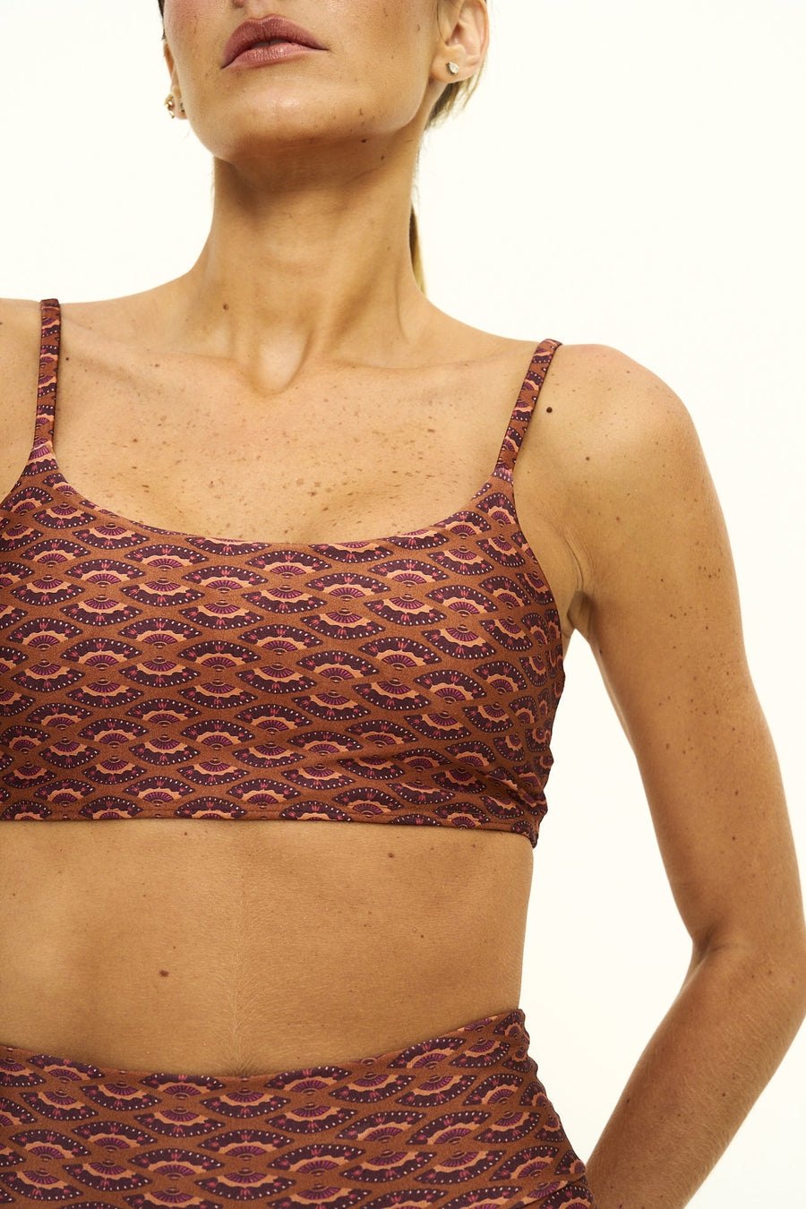 Top New Fit Brisa Marrom