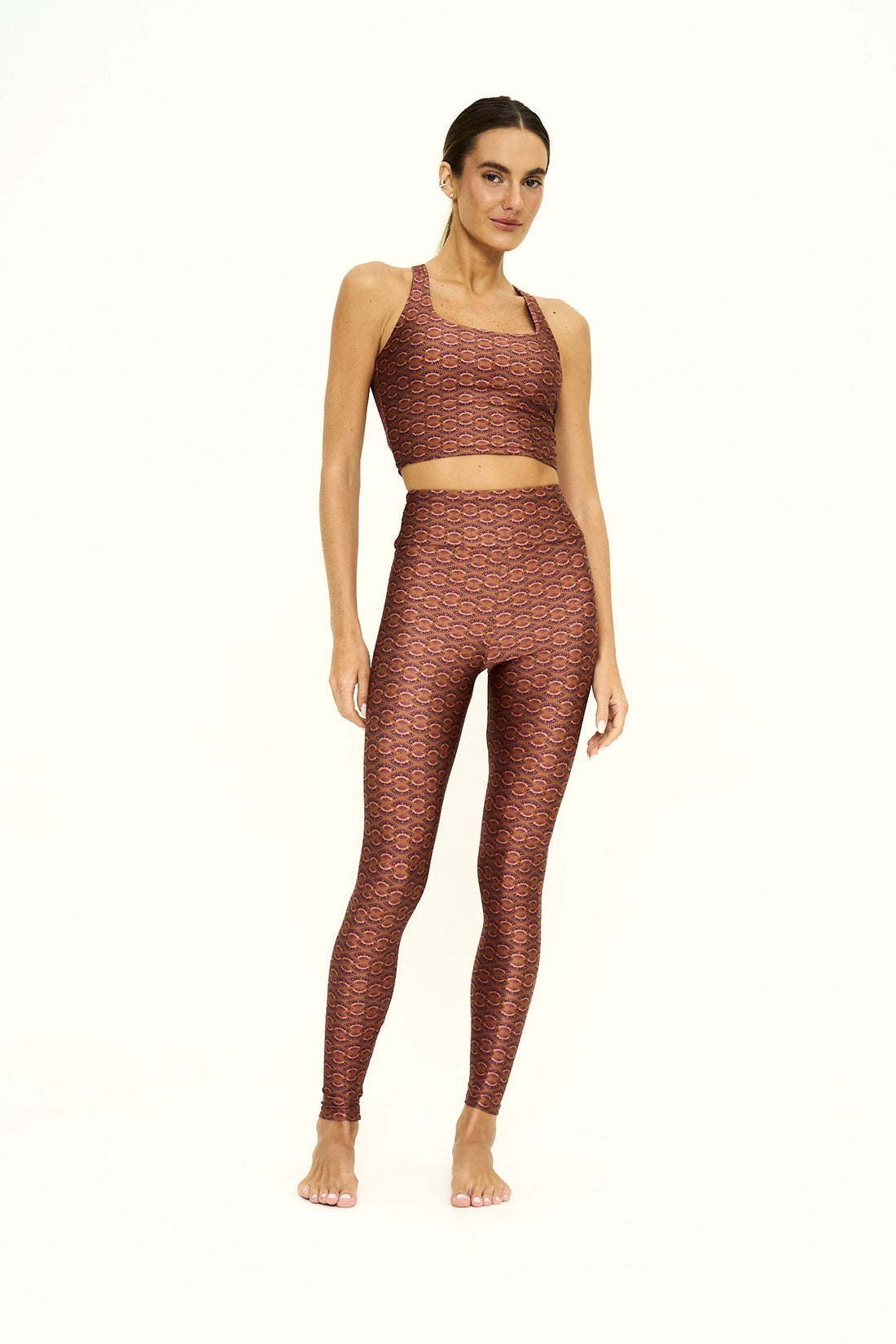 Legging High Brisa Marrom