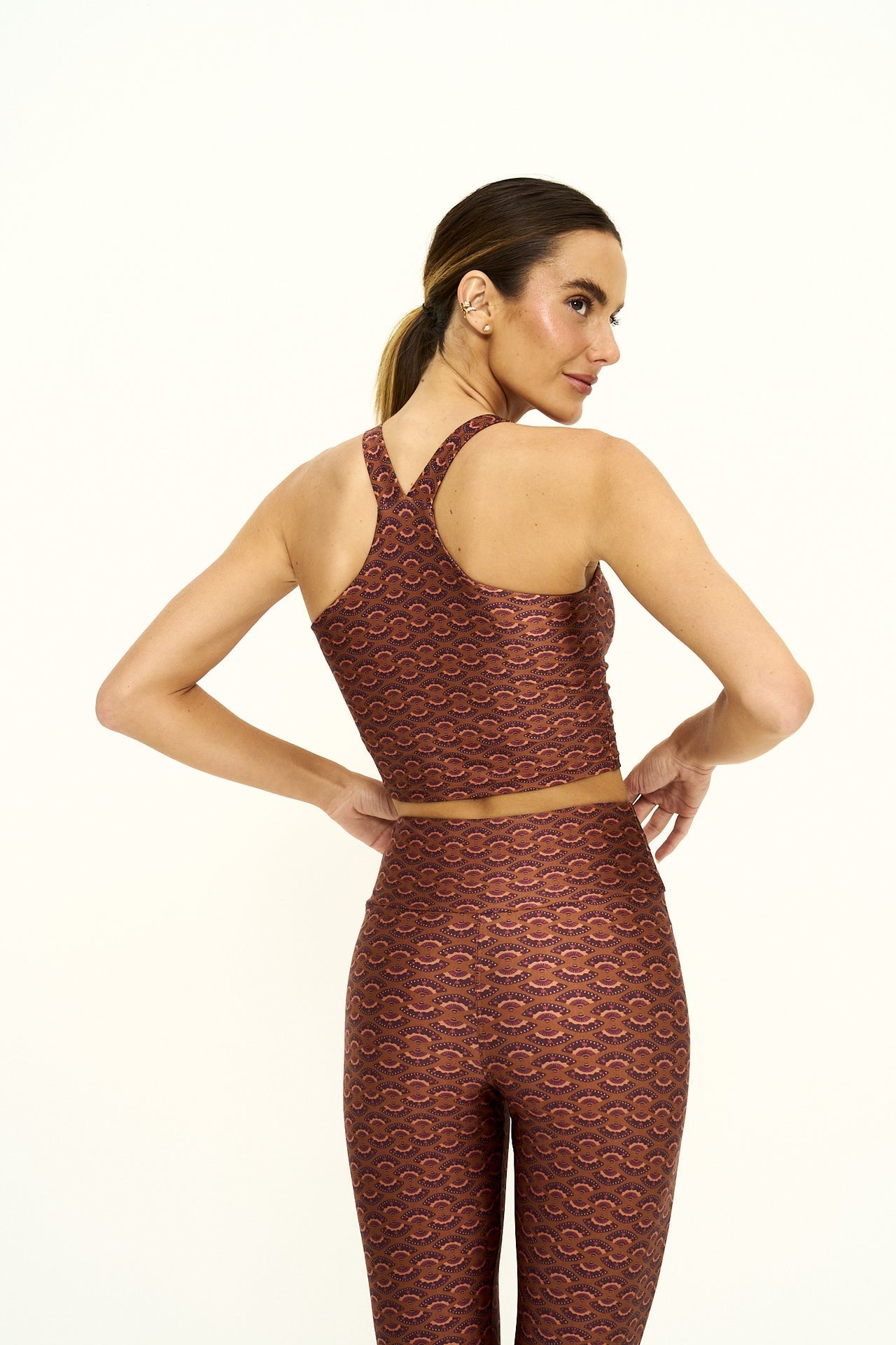 Top Y Brisa Marrom