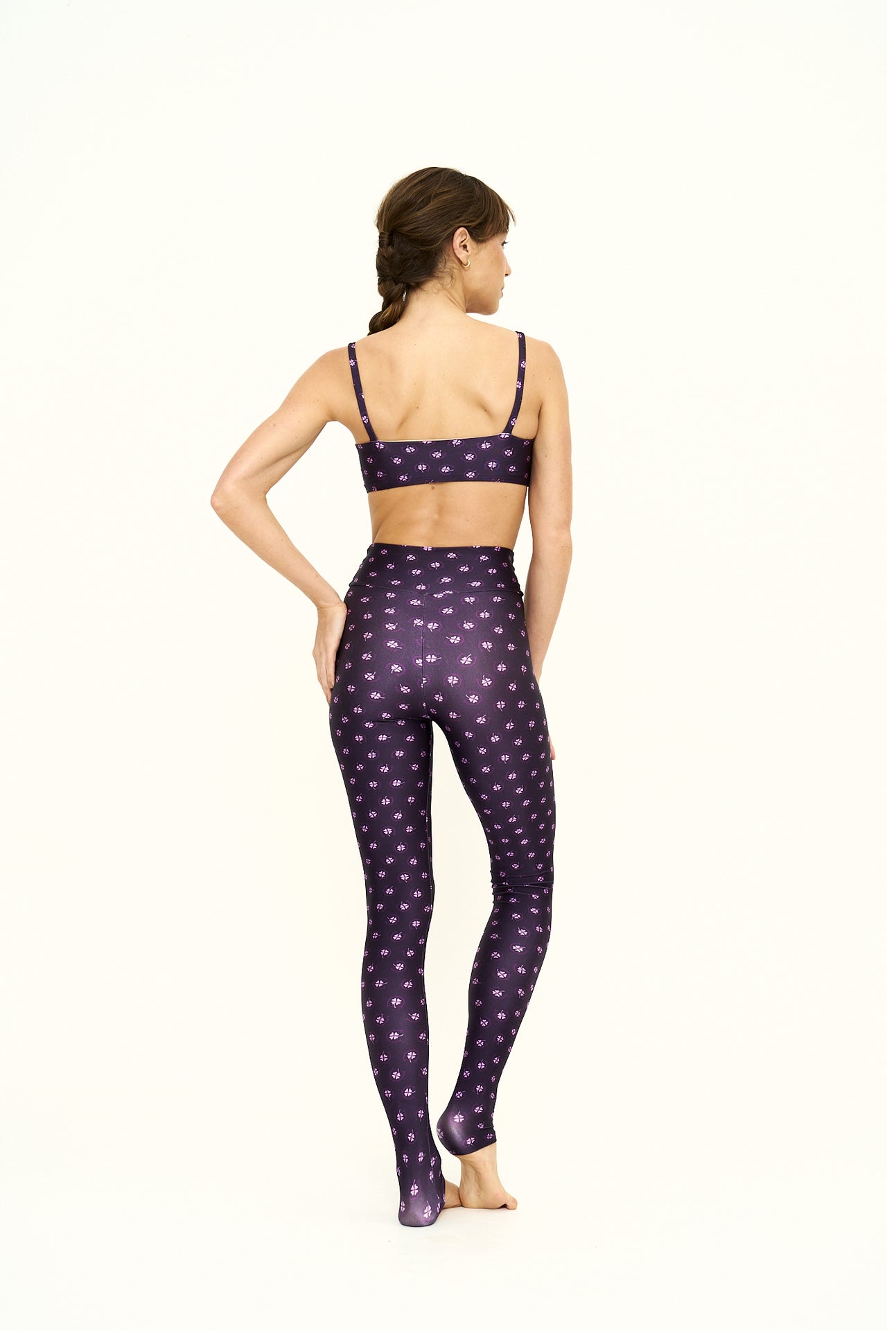 Top New Fit Lucky Purple