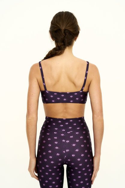 Top New Fit Lucky Purple