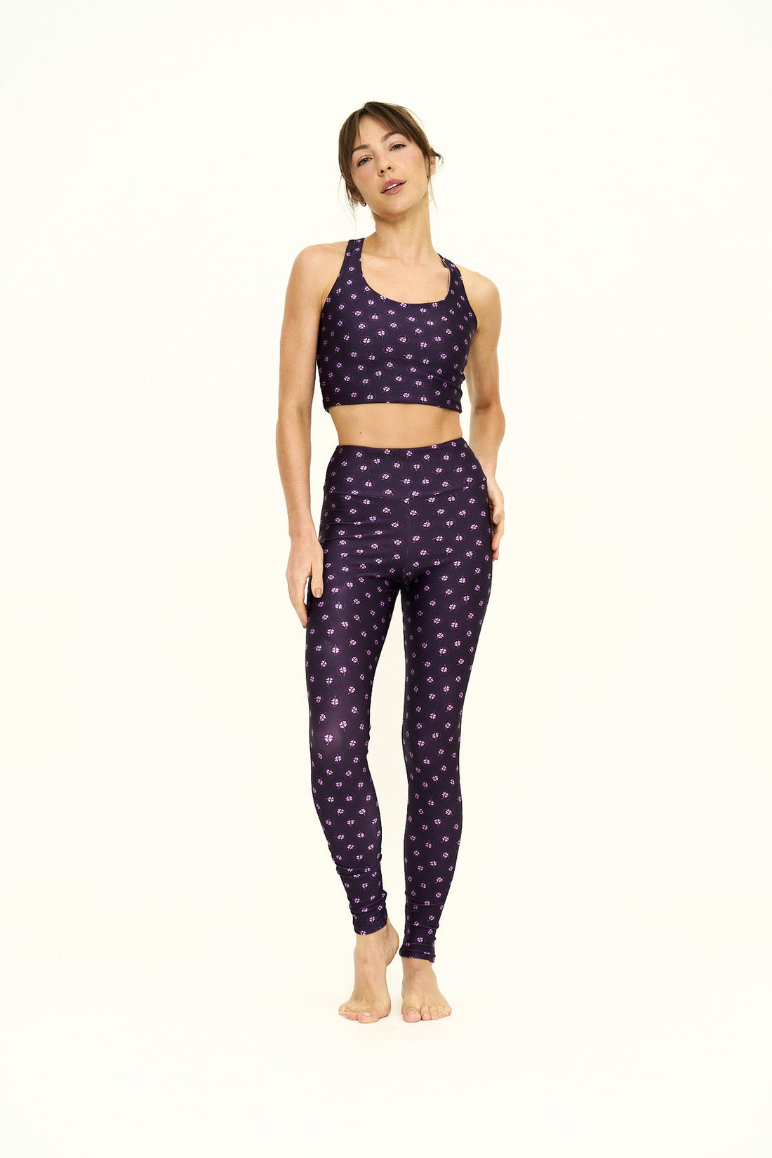Legging estampada High Lucky Purple