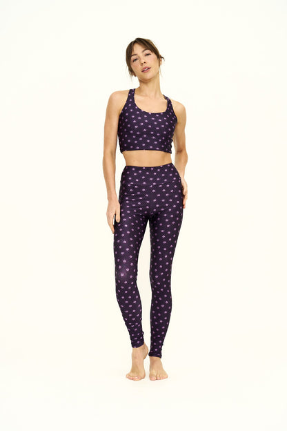 Legging estampada High Lucky Purple