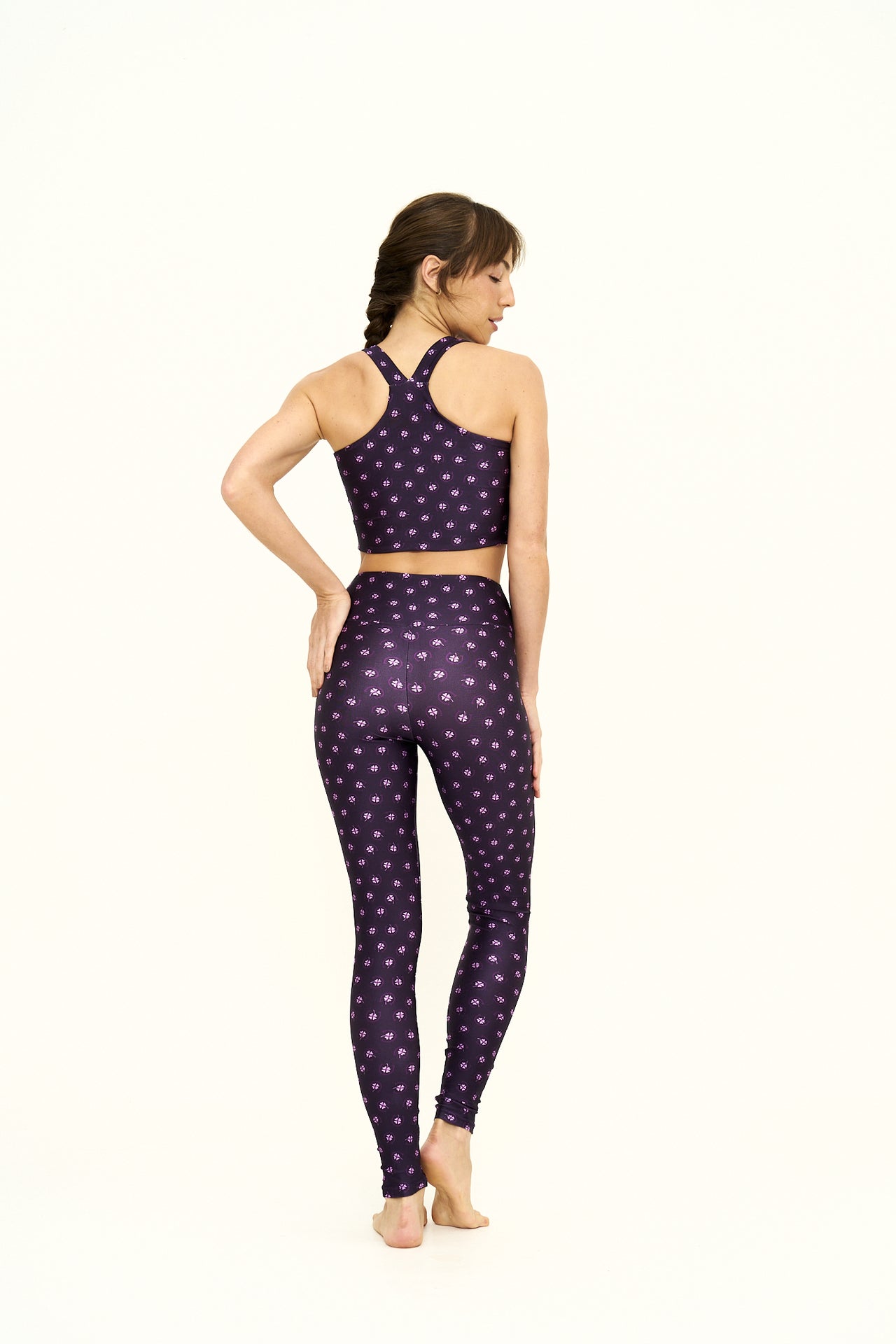 Legging estampada High Lucky Purple
