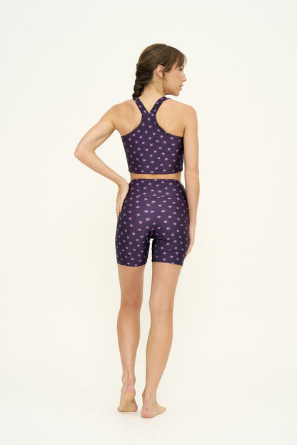 Shorts High Lucky Purple