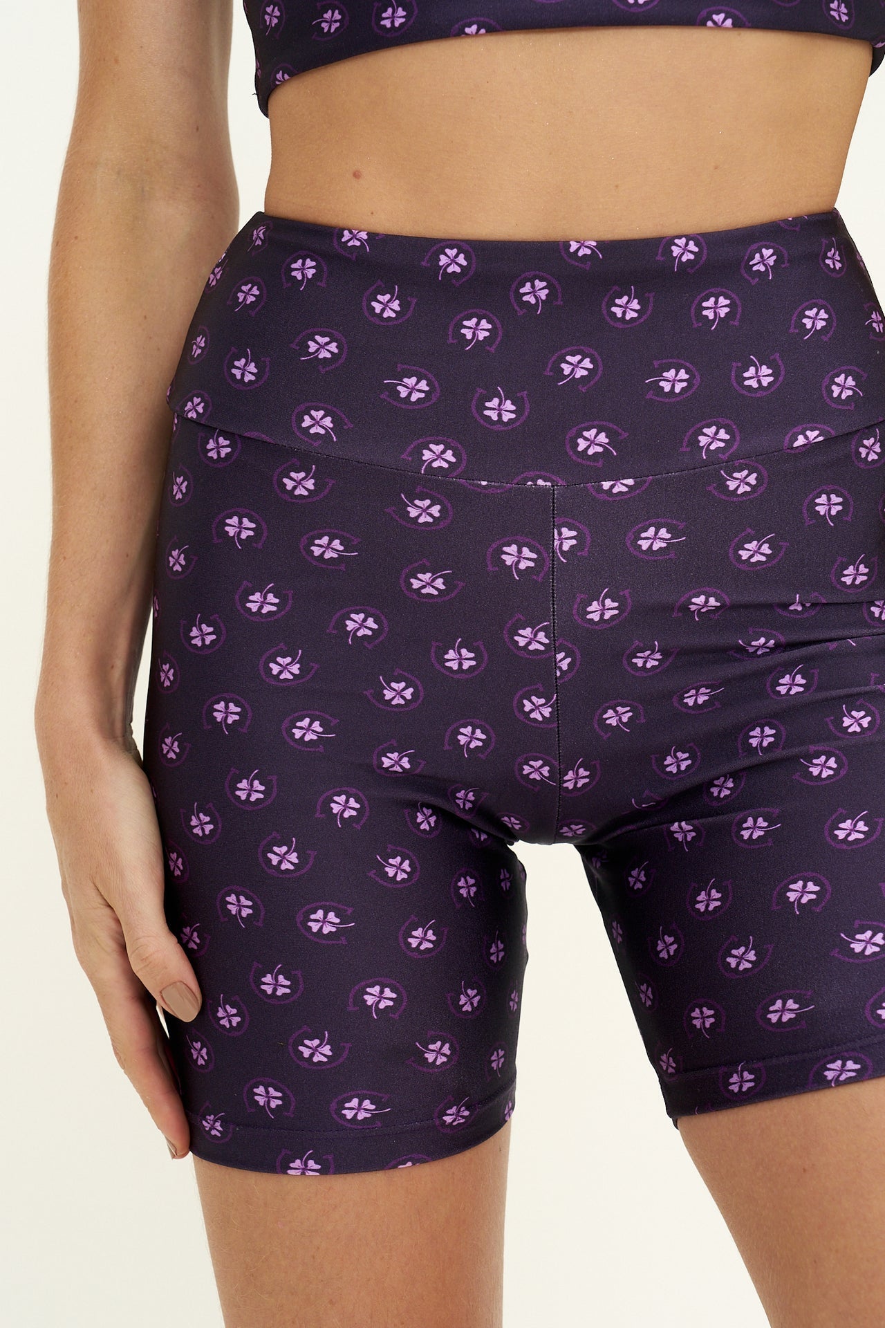 Shorts High Lucky Purple
