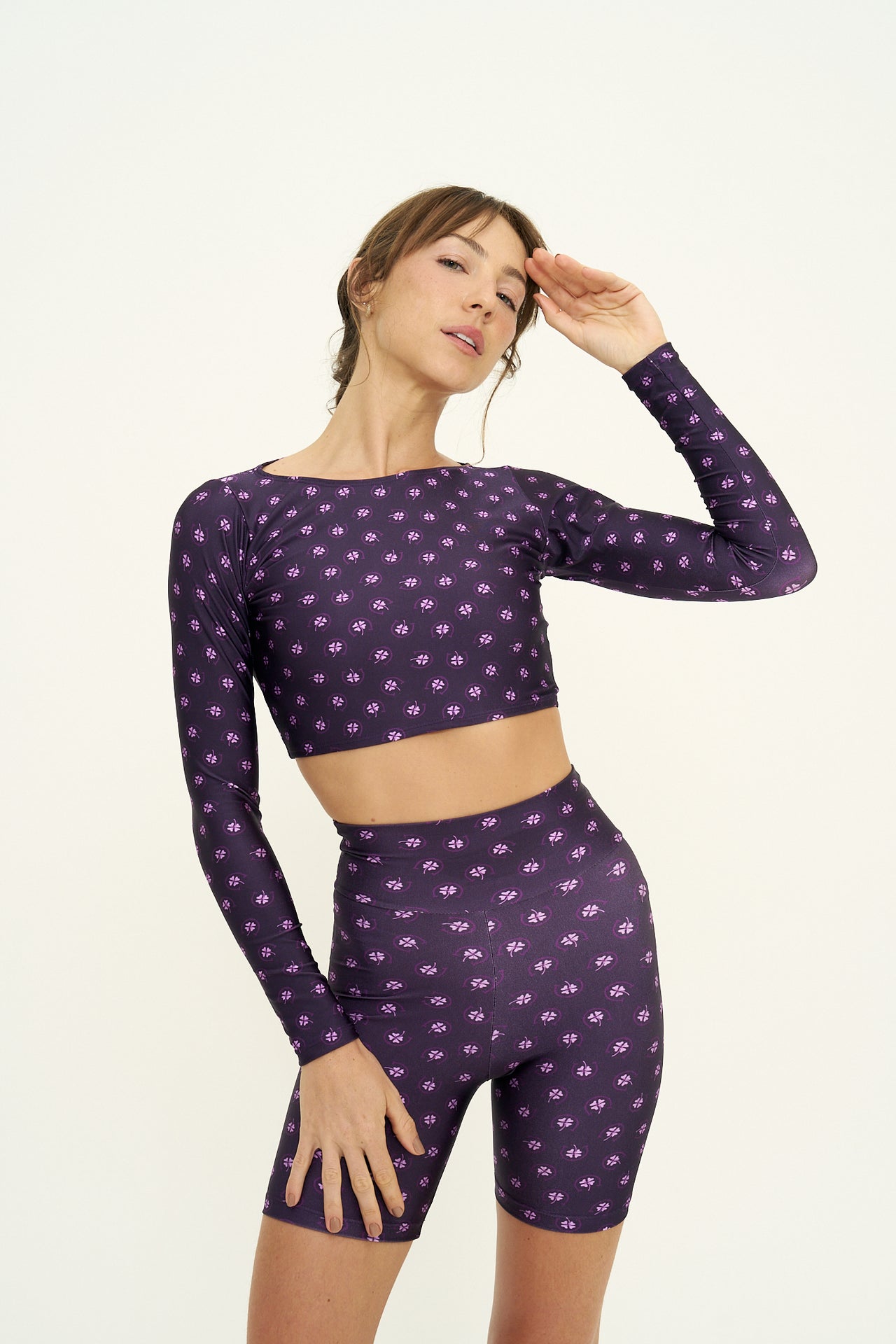 Shorts Slim Lucky Purple