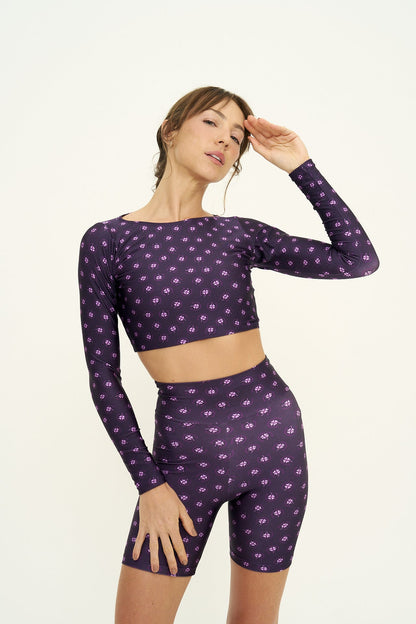 Shorts Slim Lucky Purple