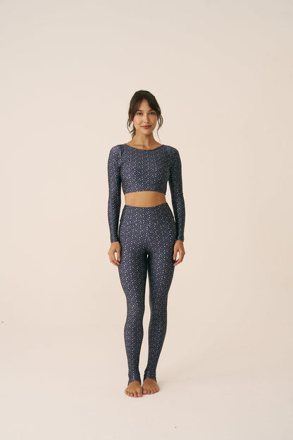 Legging High Blue Galaxy