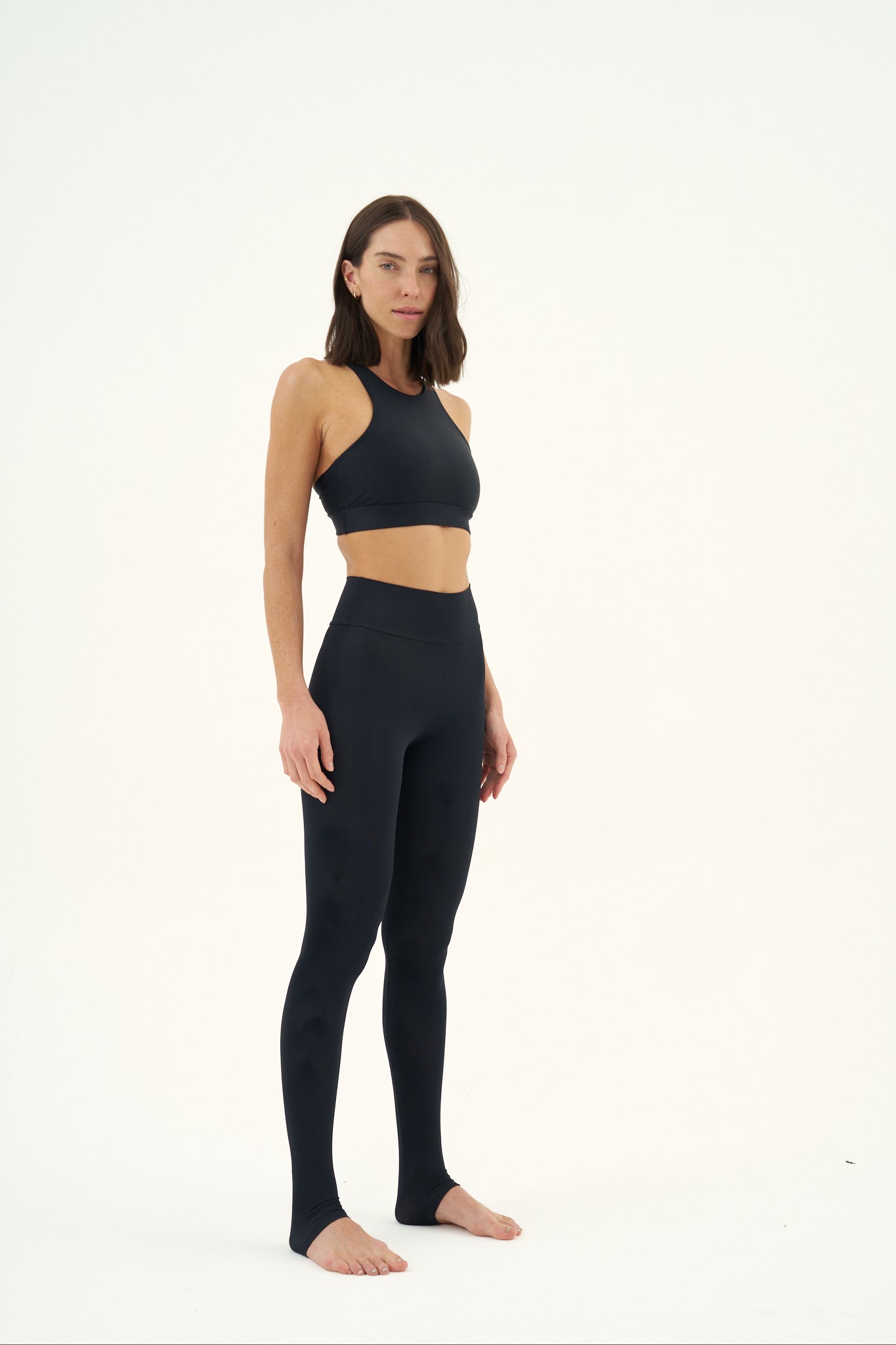Slim Curve Black Leggings