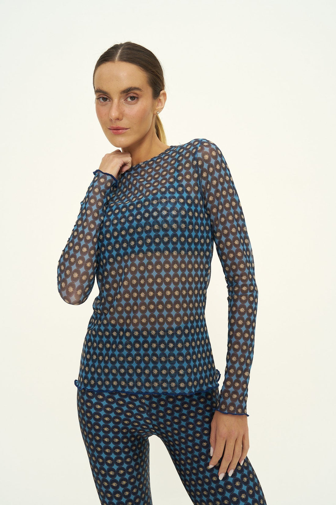 Blusa Tulle Midnight Sun