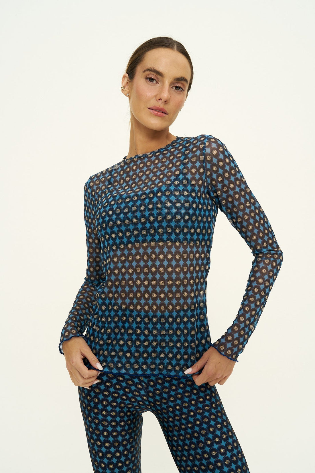 Blusa Tulle Midnight Sun