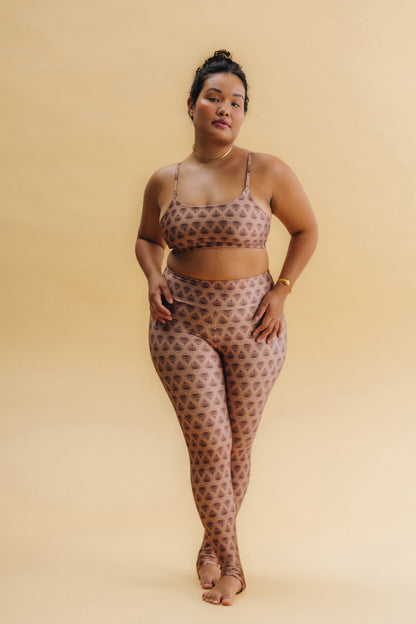 Legging High Hamsá Mocha