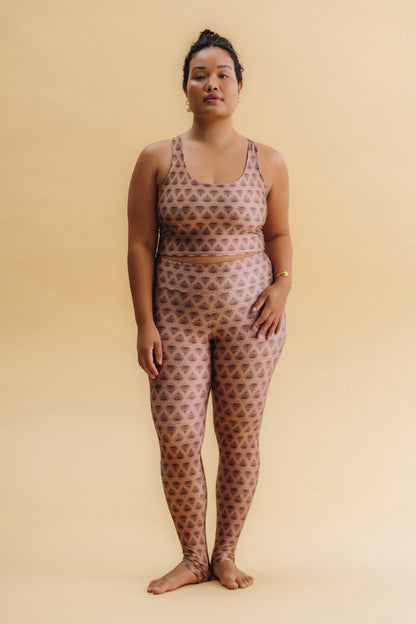 Legging Slim Hamsá Mocha