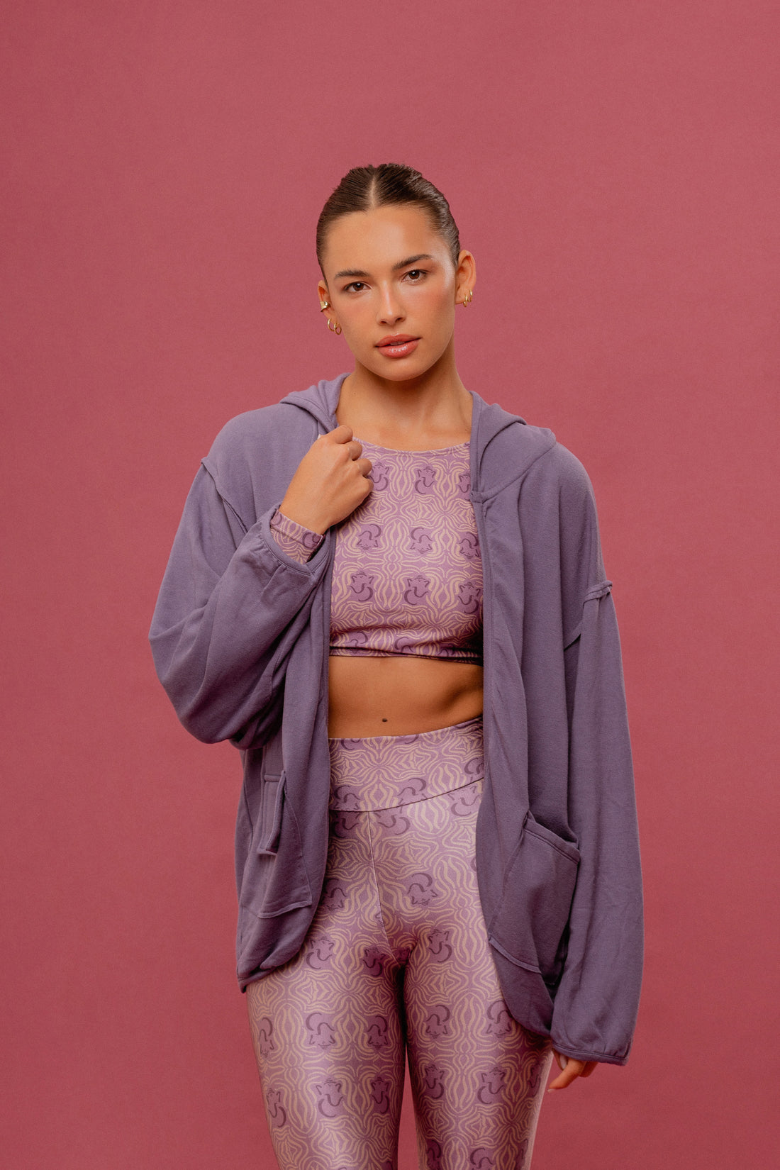 Lavender Comfort Coat - 100% Organic Cotton