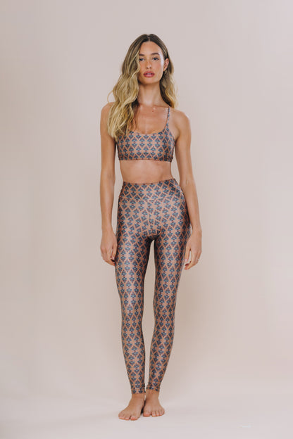 Legging High Indian Camel - Melt