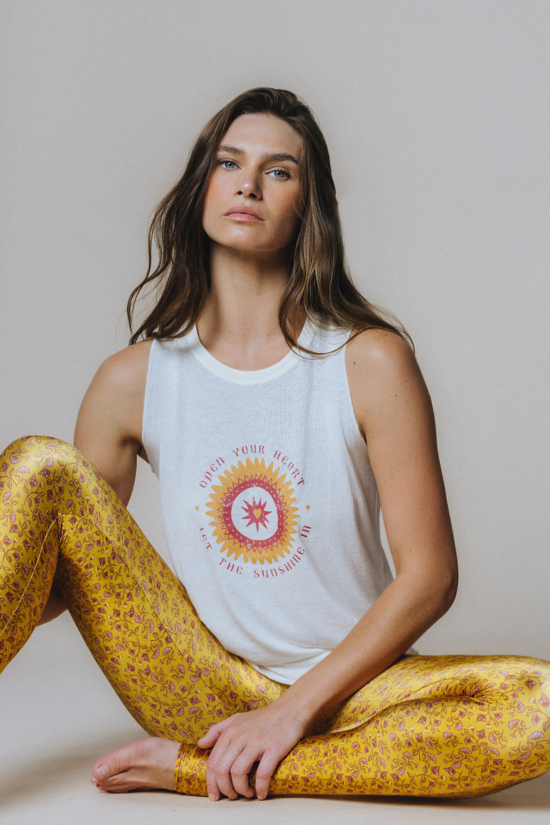 Tank Top Let Love In - Off-white - Melt