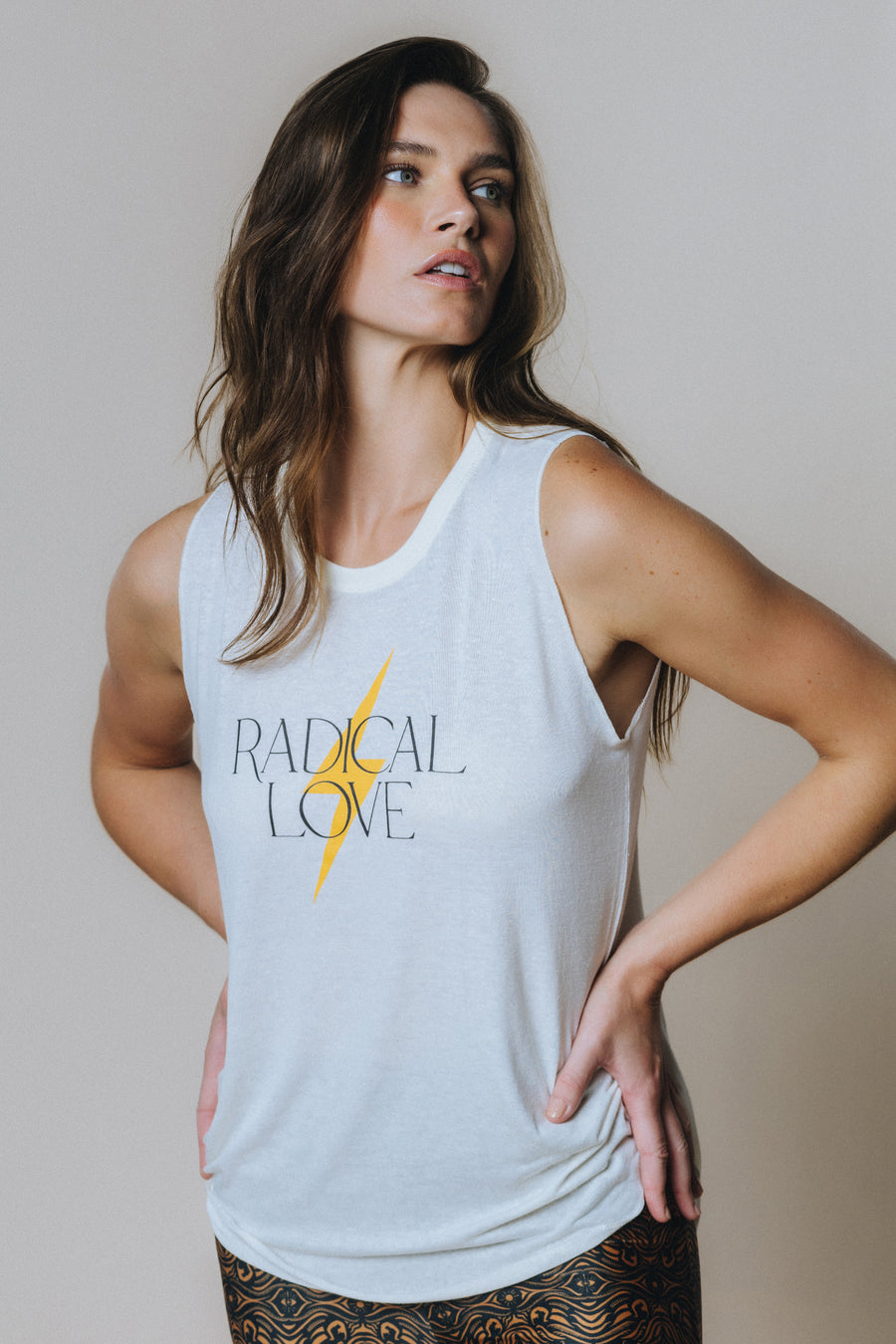 Tank Top Let Love In - Off-white - Melt