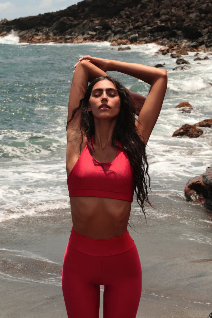 Top Nadador Liso Vermelho - Melt